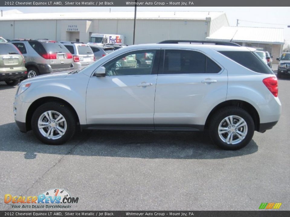 2012 Chevrolet Equinox LT AWD Silver Ice Metallic / Jet Black Photo #5