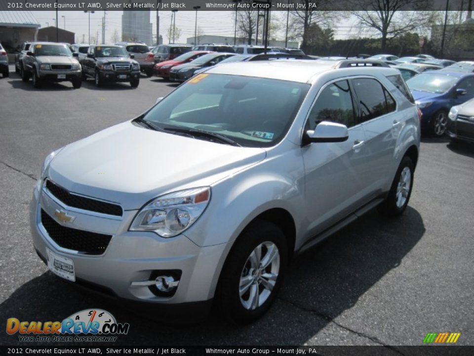 2012 Chevrolet Equinox LT AWD Silver Ice Metallic / Jet Black Photo #6