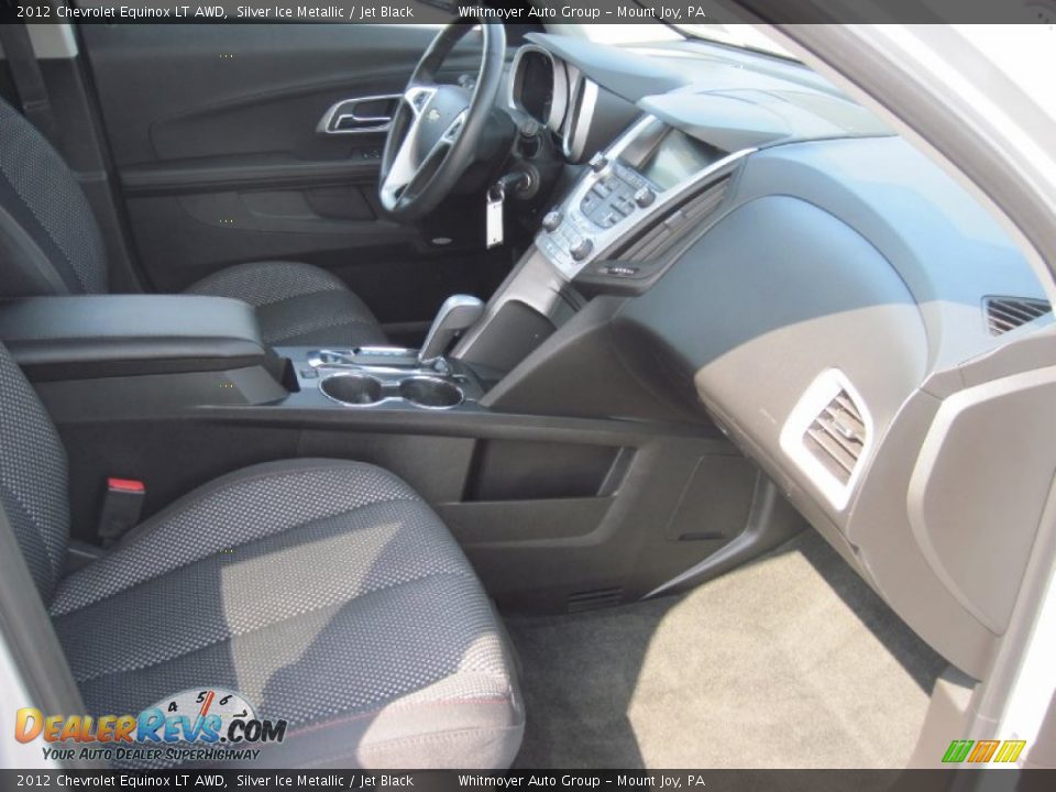 2012 Chevrolet Equinox LT AWD Silver Ice Metallic / Jet Black Photo #11