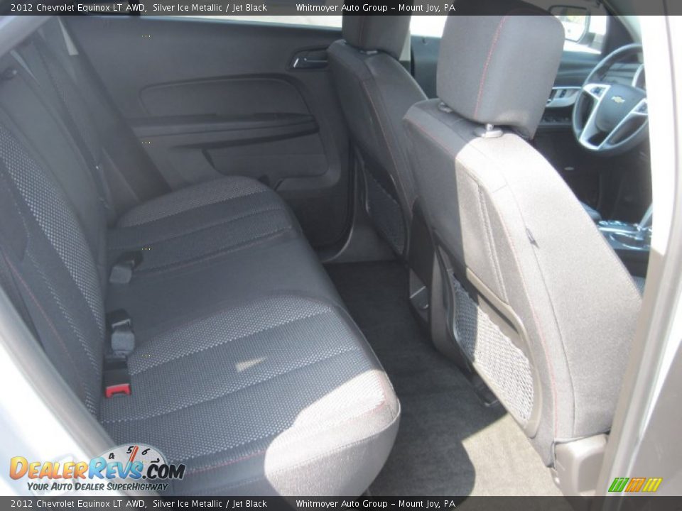 2012 Chevrolet Equinox LT AWD Silver Ice Metallic / Jet Black Photo #12