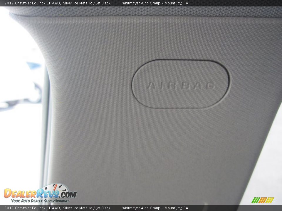 2012 Chevrolet Equinox LT AWD Silver Ice Metallic / Jet Black Photo #15