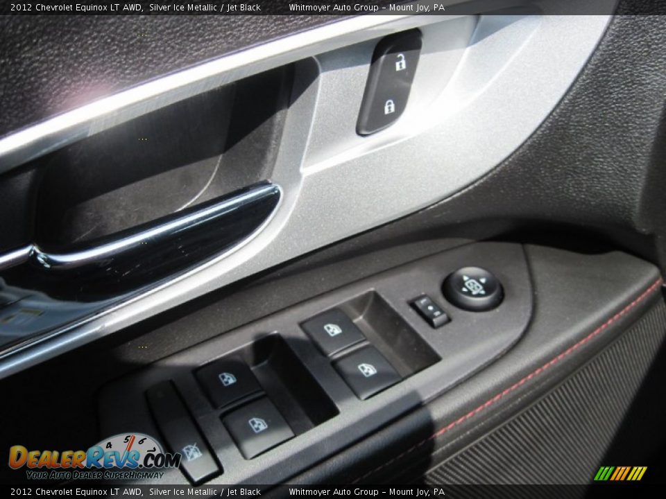 2012 Chevrolet Equinox LT AWD Silver Ice Metallic / Jet Black Photo #16