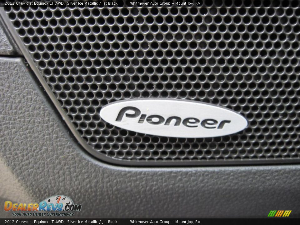 2012 Chevrolet Equinox LT AWD Silver Ice Metallic / Jet Black Photo #17