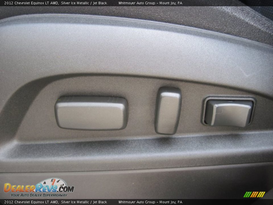 2012 Chevrolet Equinox LT AWD Silver Ice Metallic / Jet Black Photo #18