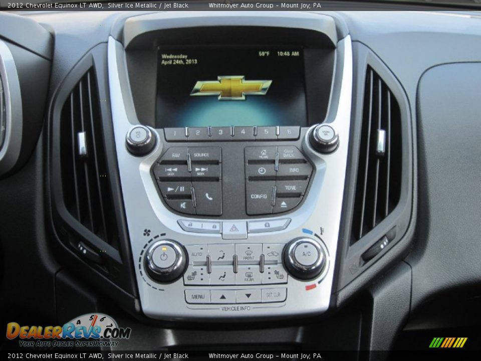 2012 Chevrolet Equinox LT AWD Silver Ice Metallic / Jet Black Photo #19