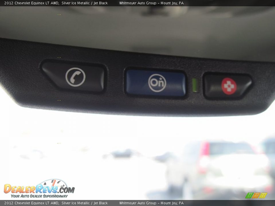2012 Chevrolet Equinox LT AWD Silver Ice Metallic / Jet Black Photo #20