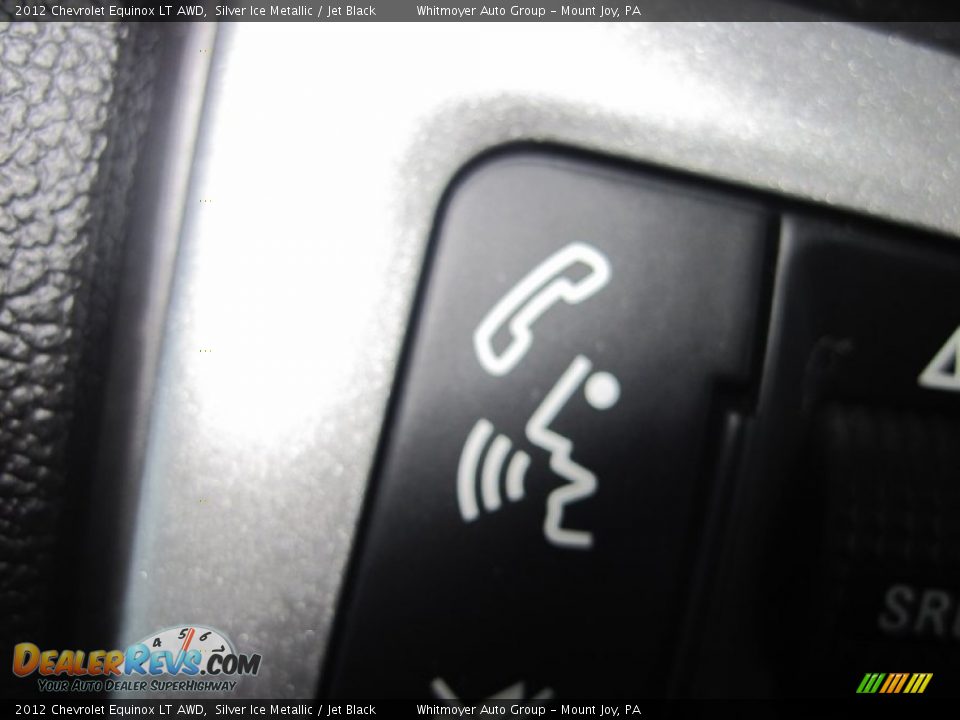 2012 Chevrolet Equinox LT AWD Silver Ice Metallic / Jet Black Photo #21