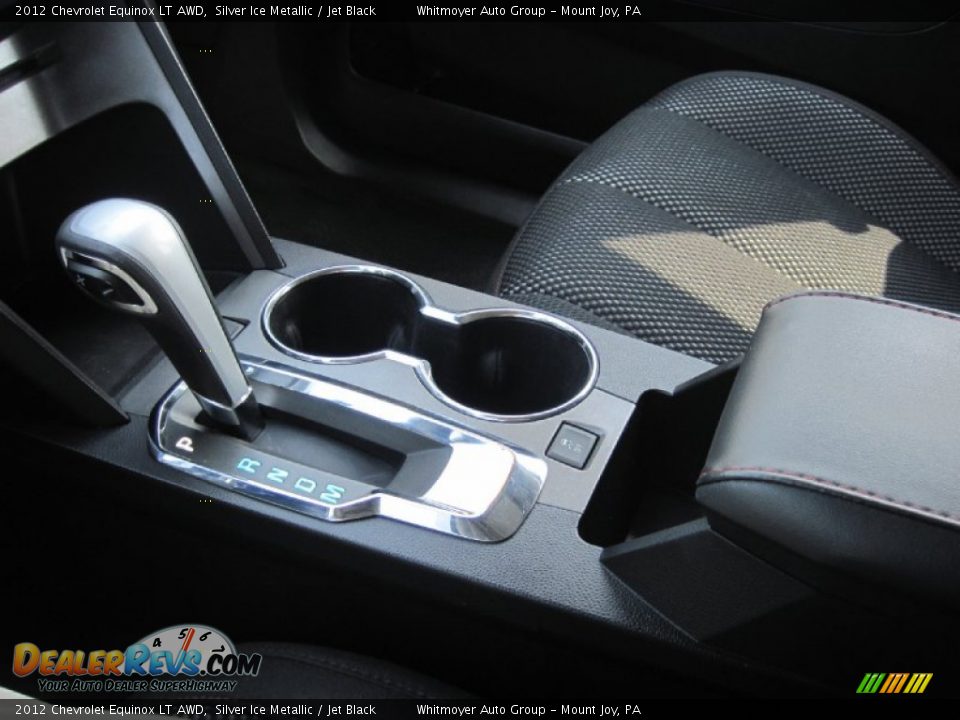 2012 Chevrolet Equinox LT AWD Silver Ice Metallic / Jet Black Photo #22