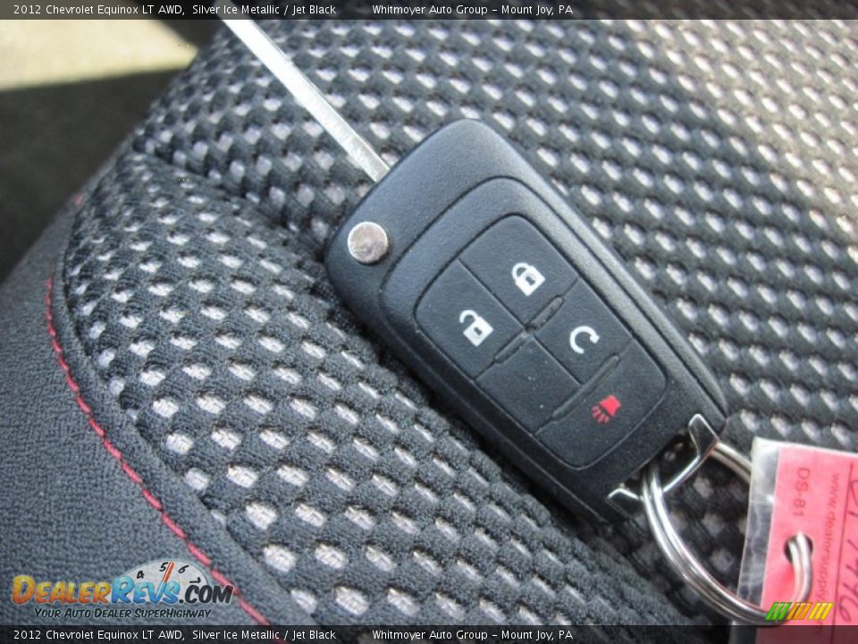 2012 Chevrolet Equinox LT AWD Silver Ice Metallic / Jet Black Photo #28