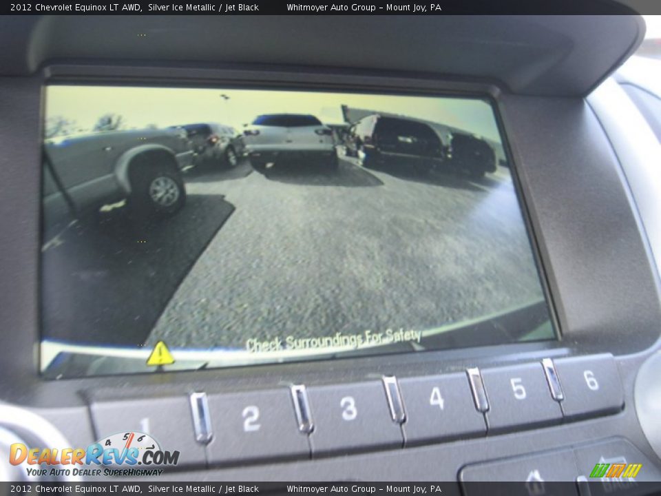 2012 Chevrolet Equinox LT AWD Silver Ice Metallic / Jet Black Photo #29