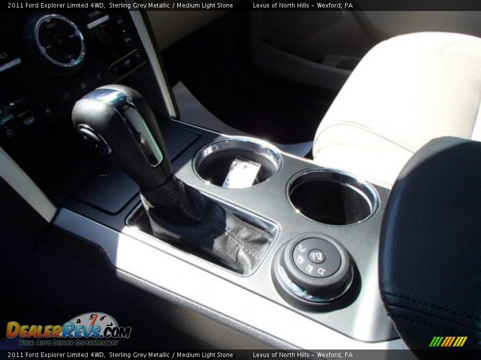 2011 Ford Explorer Limited 4WD Sterling Grey Metallic / Medium Light Stone Photo #16