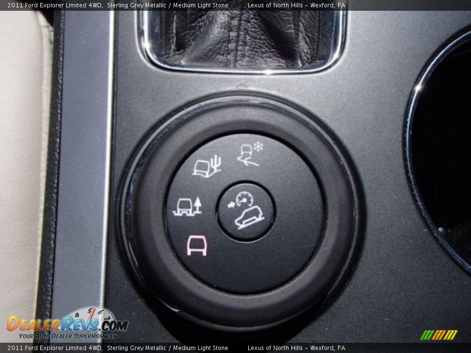 2011 Ford Explorer Limited 4WD Sterling Grey Metallic / Medium Light Stone Photo #17