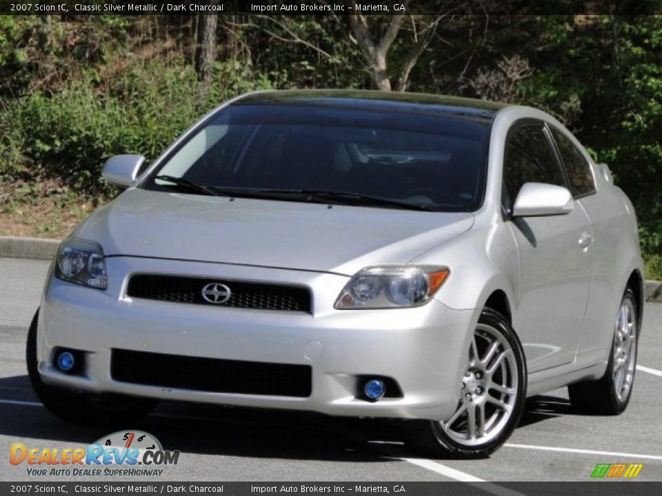 2007 Scion tC Classic Silver Metallic / Dark Charcoal Photo #1