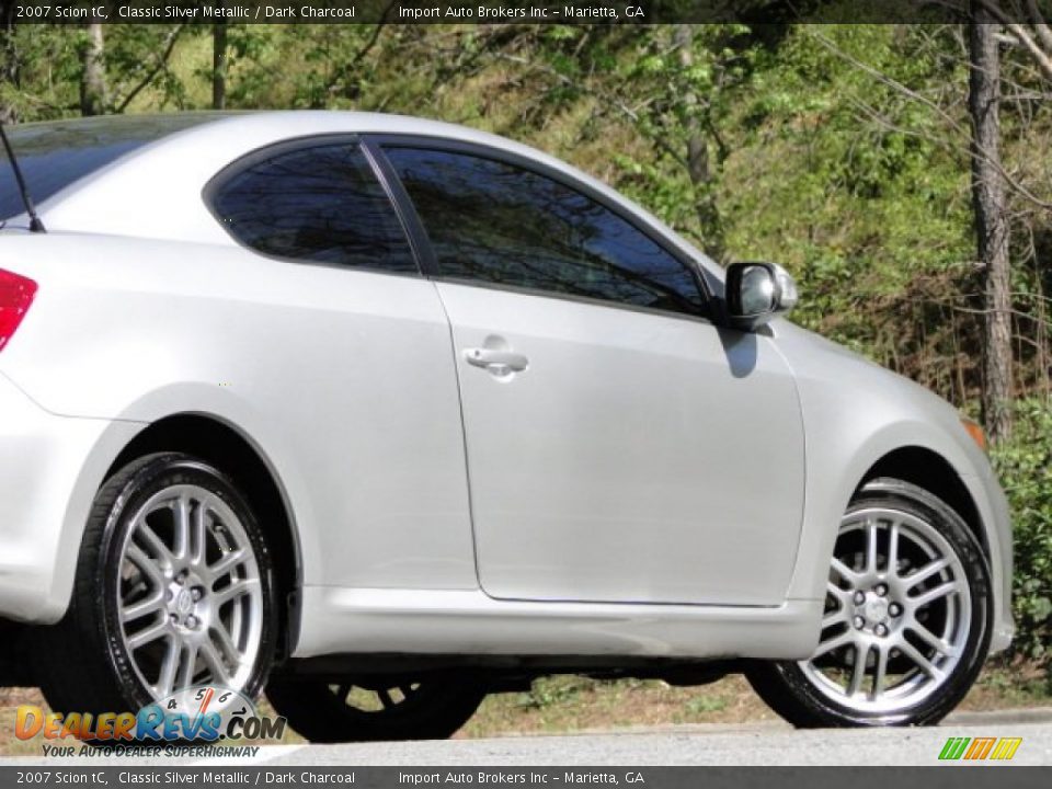 2007 Scion tC Classic Silver Metallic / Dark Charcoal Photo #5