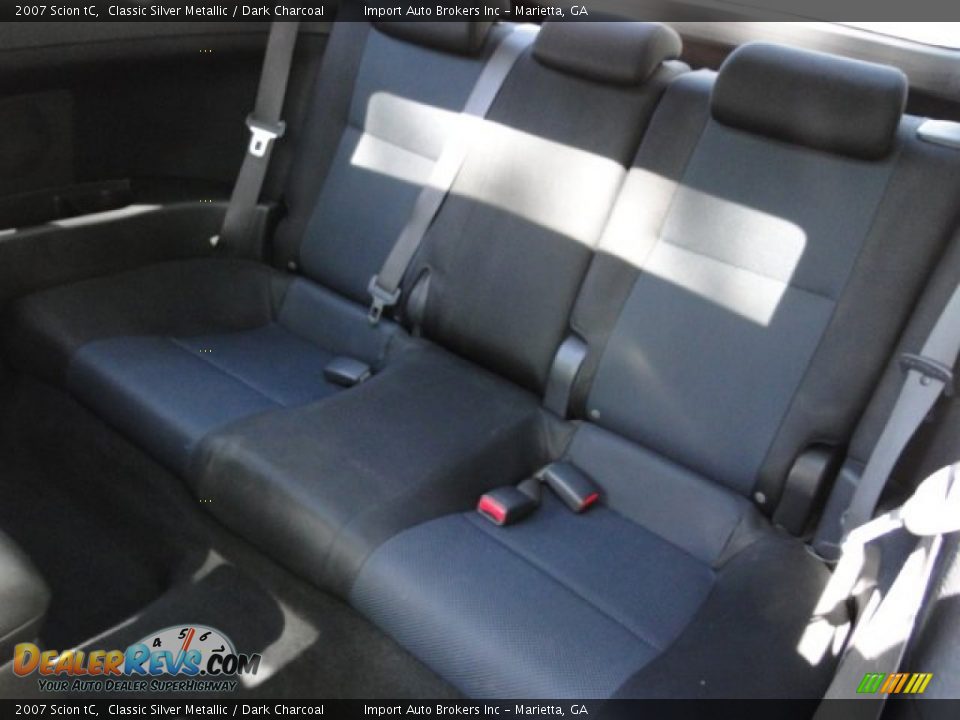 2007 Scion tC Classic Silver Metallic / Dark Charcoal Photo #18