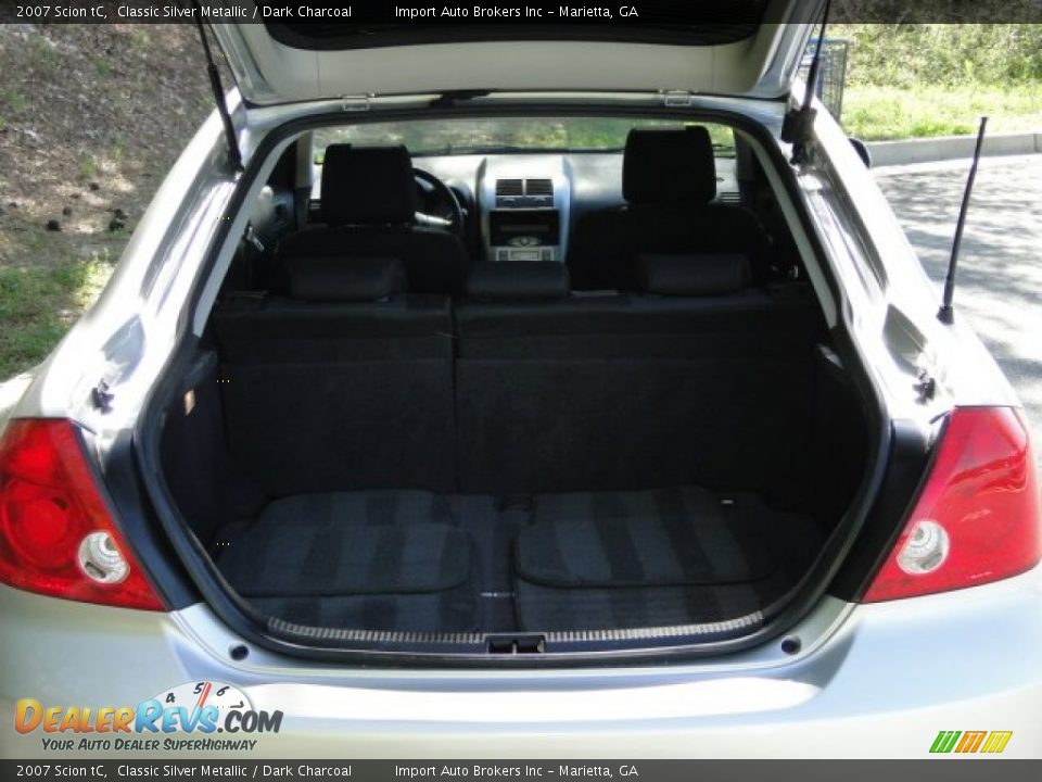 2007 Scion tC Classic Silver Metallic / Dark Charcoal Photo #31