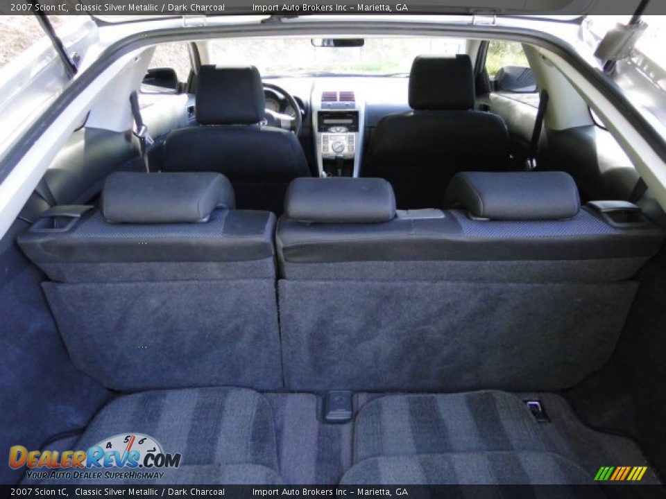 2007 Scion tC Classic Silver Metallic / Dark Charcoal Photo #32