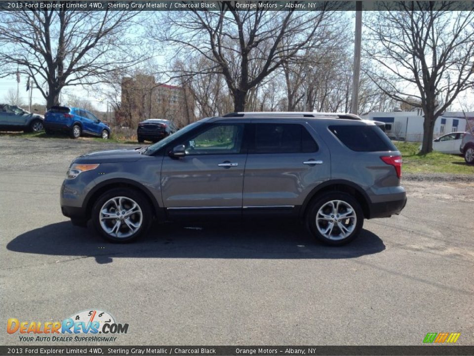 2013 Ford Explorer Limited 4WD Sterling Gray Metallic / Charcoal Black Photo #2