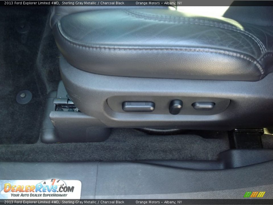 2013 Ford Explorer Limited 4WD Sterling Gray Metallic / Charcoal Black Photo #12
