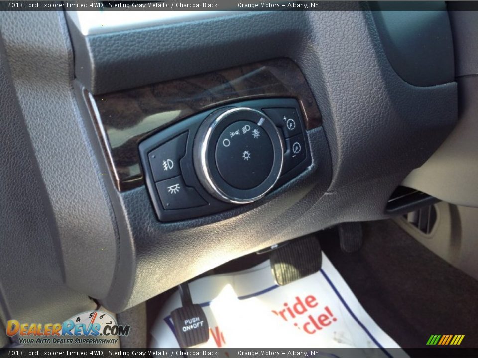 2013 Ford Explorer Limited 4WD Sterling Gray Metallic / Charcoal Black Photo #13