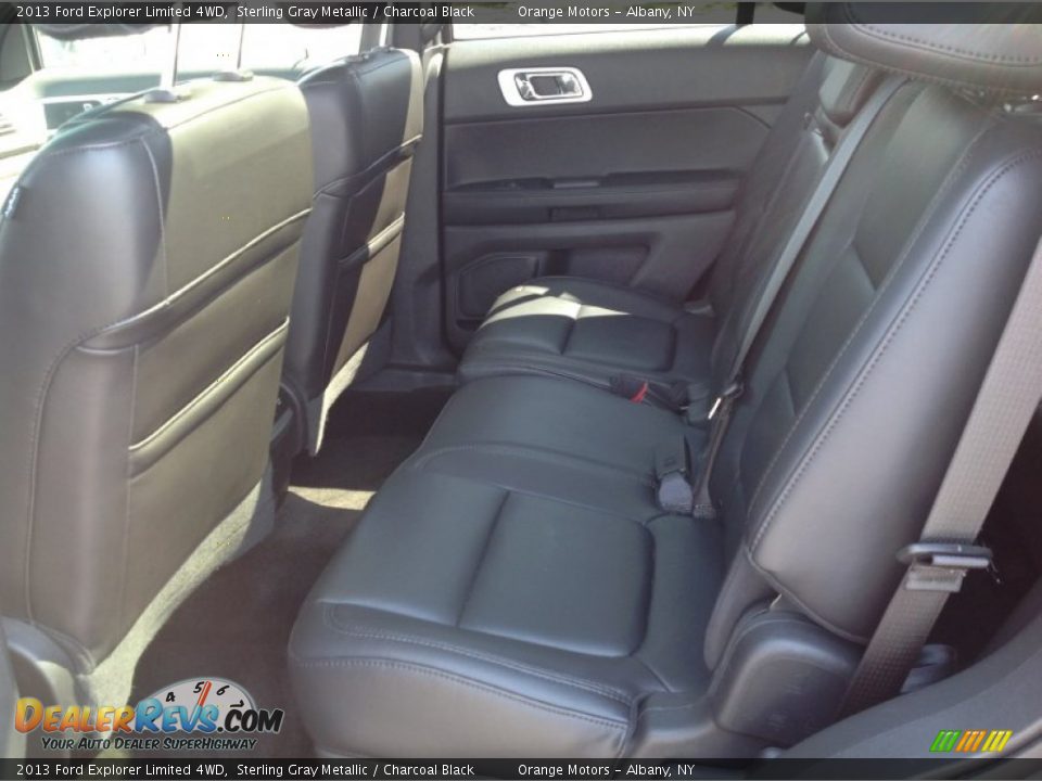 2013 Ford Explorer Limited 4WD Sterling Gray Metallic / Charcoal Black Photo #16