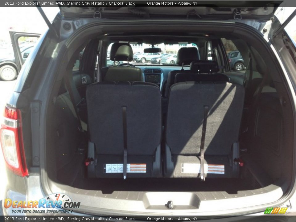 2013 Ford Explorer Limited 4WD Sterling Gray Metallic / Charcoal Black Photo #18