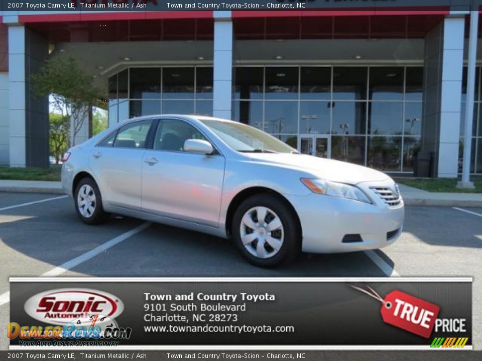 2007 Toyota Camry LE Titanium Metallic / Ash Photo #1