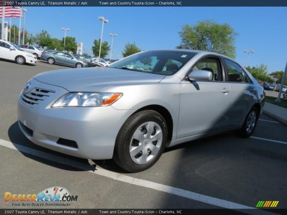 2007 Toyota Camry LE Titanium Metallic / Ash Photo #3