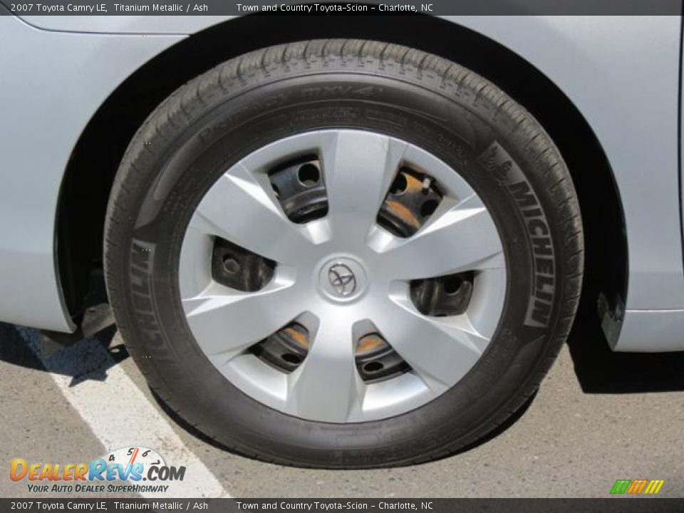2007 Toyota Camry LE Titanium Metallic / Ash Photo #4