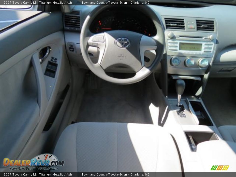 2007 Toyota Camry LE Titanium Metallic / Ash Photo #5