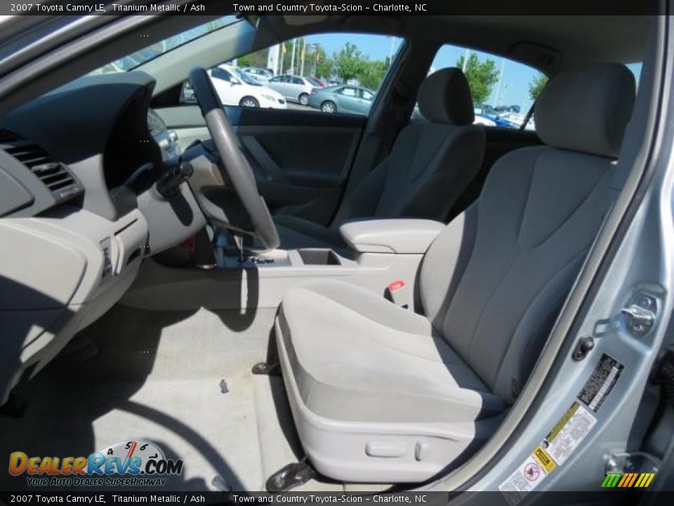 2007 Toyota Camry LE Titanium Metallic / Ash Photo #8