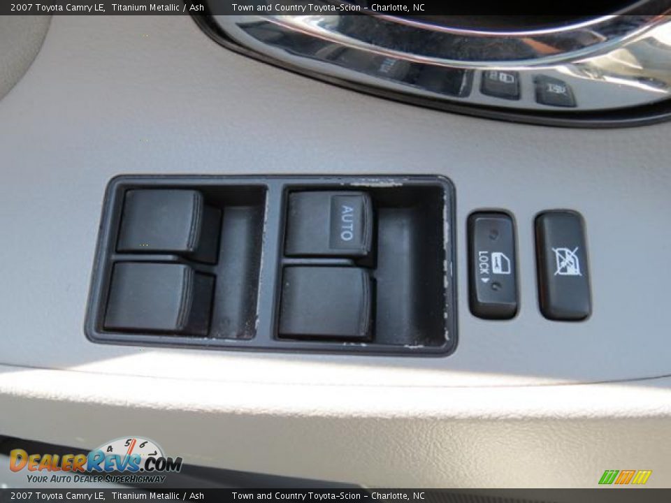 2007 Toyota Camry LE Titanium Metallic / Ash Photo #11