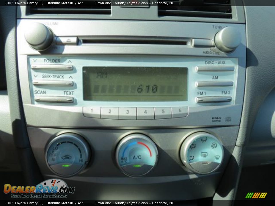 2007 Toyota Camry LE Titanium Metallic / Ash Photo #14