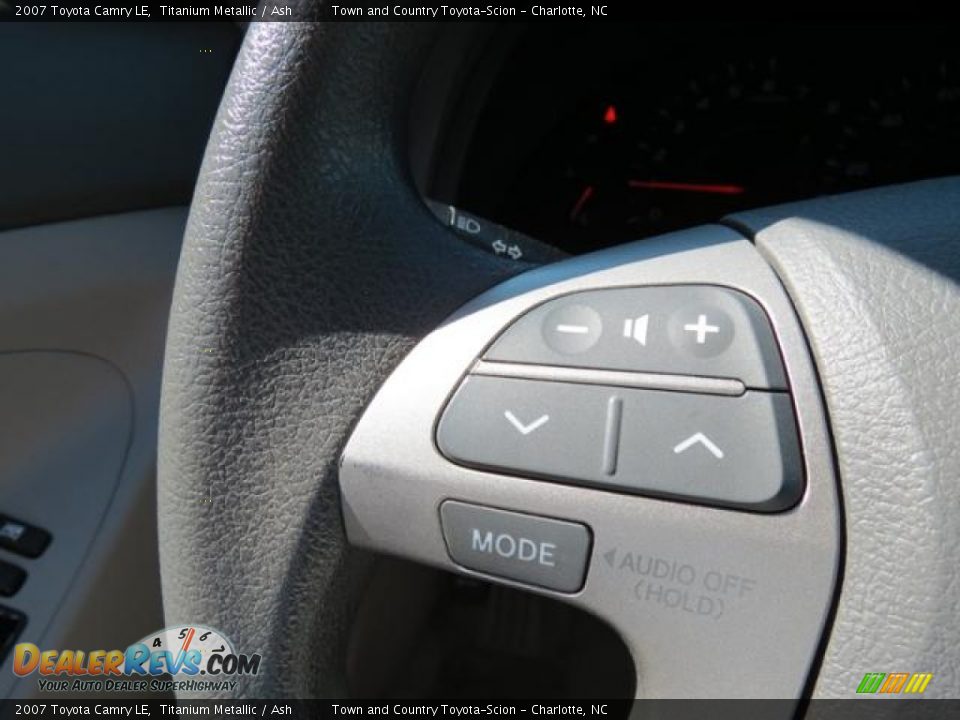 2007 Toyota Camry LE Titanium Metallic / Ash Photo #16