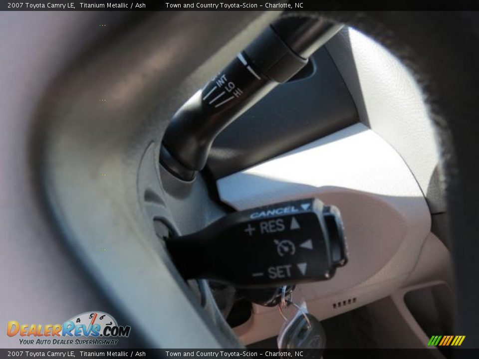 2007 Toyota Camry LE Titanium Metallic / Ash Photo #17