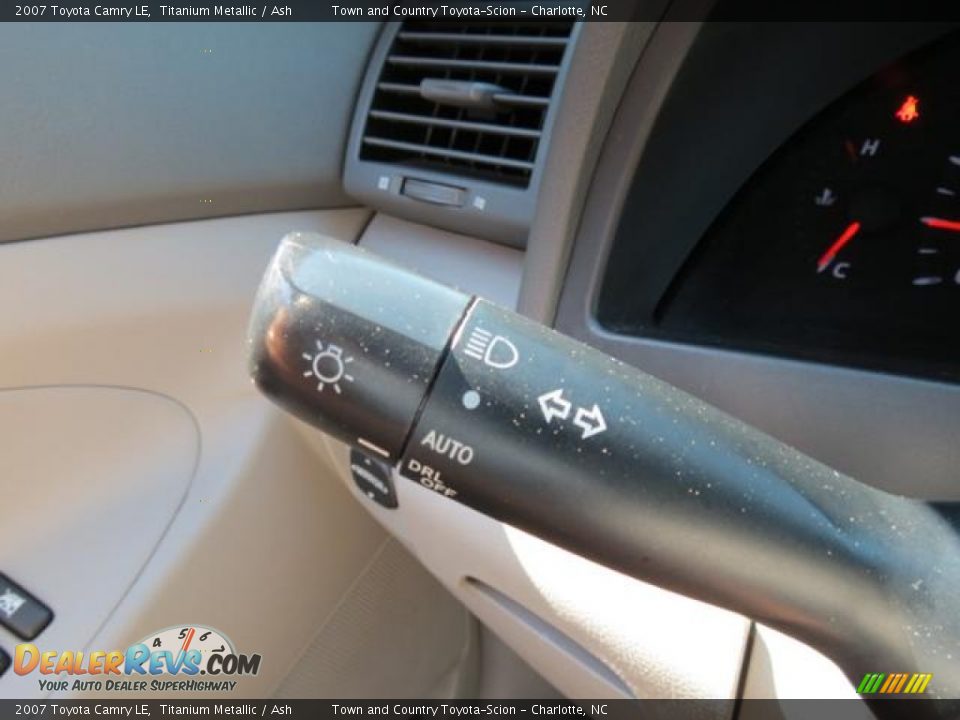 2007 Toyota Camry LE Titanium Metallic / Ash Photo #18