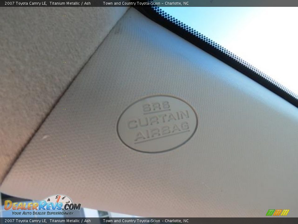 2007 Toyota Camry LE Titanium Metallic / Ash Photo #20