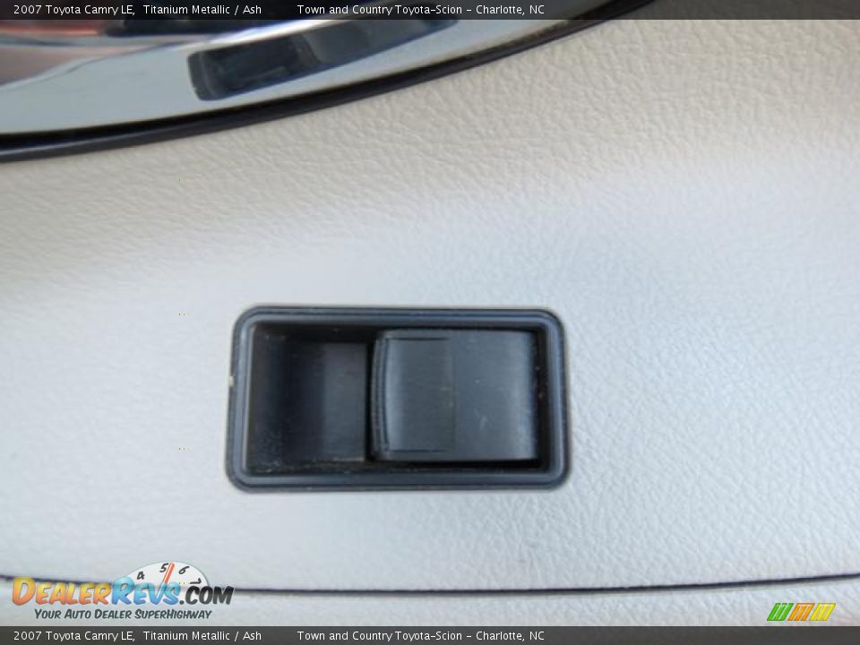 2007 Toyota Camry LE Titanium Metallic / Ash Photo #25