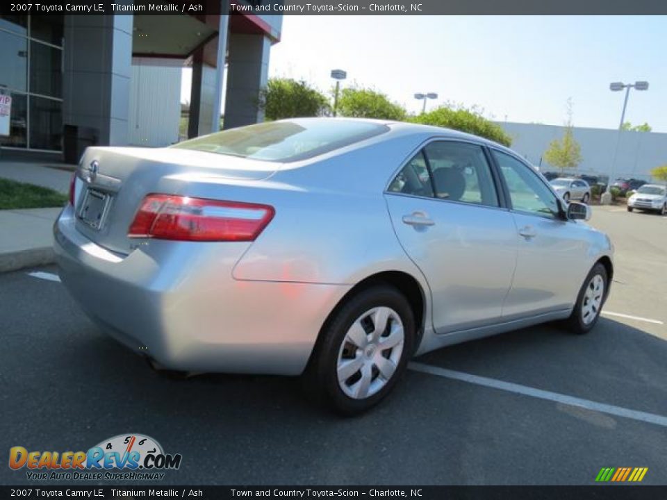 2007 Toyota Camry LE Titanium Metallic / Ash Photo #27