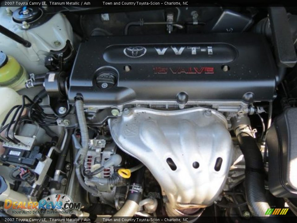 2007 Toyota Camry LE Titanium Metallic / Ash Photo #30