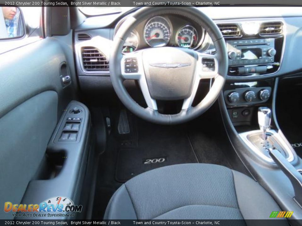 2012 Chrysler 200 Touring Sedan Bright Silver Metallic / Black Photo #5
