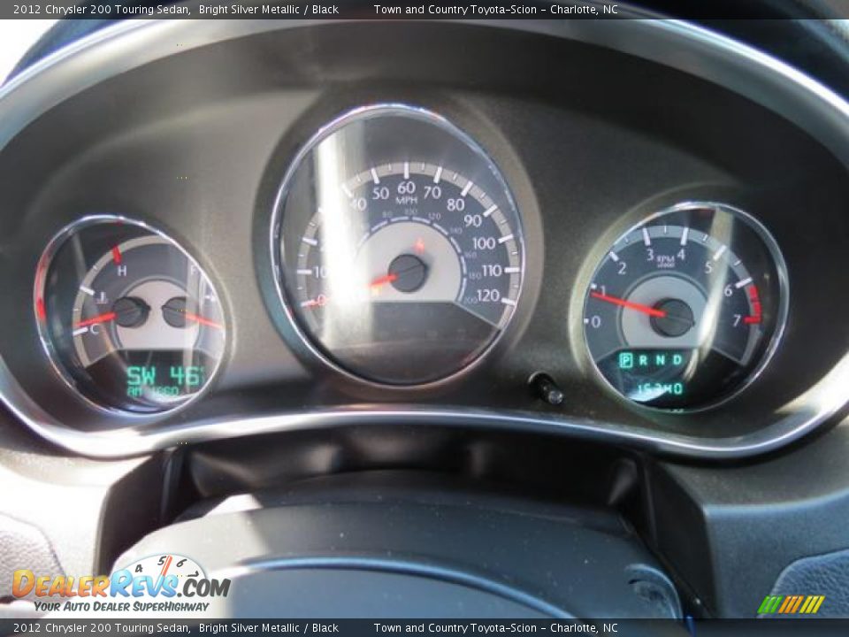 2012 Chrysler 200 Touring Sedan Bright Silver Metallic / Black Photo #13