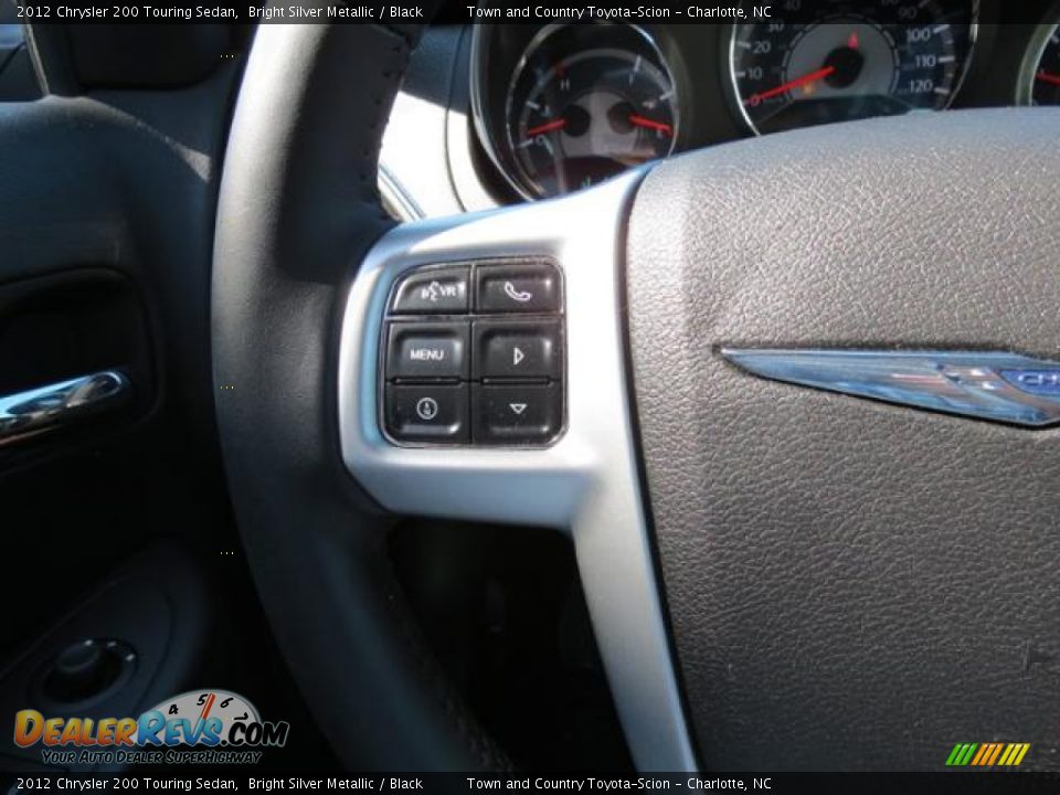 2012 Chrysler 200 Touring Sedan Bright Silver Metallic / Black Photo #17