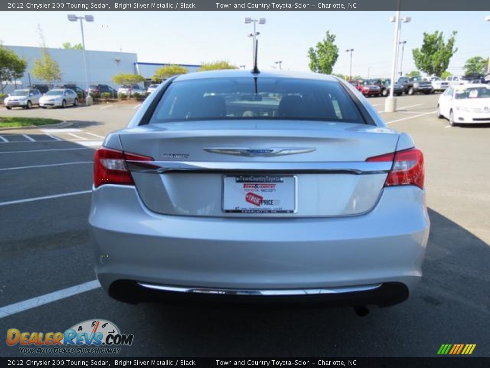 2012 Chrysler 200 Touring Sedan Bright Silver Metallic / Black Photo #29