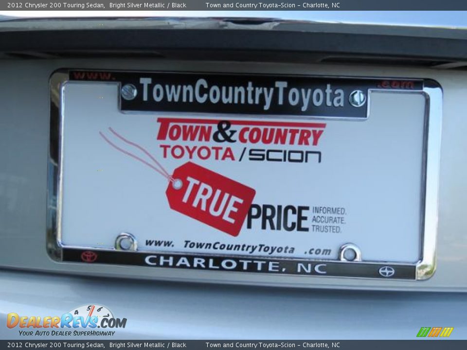 2012 Chrysler 200 Touring Sedan Bright Silver Metallic / Black Photo #32
