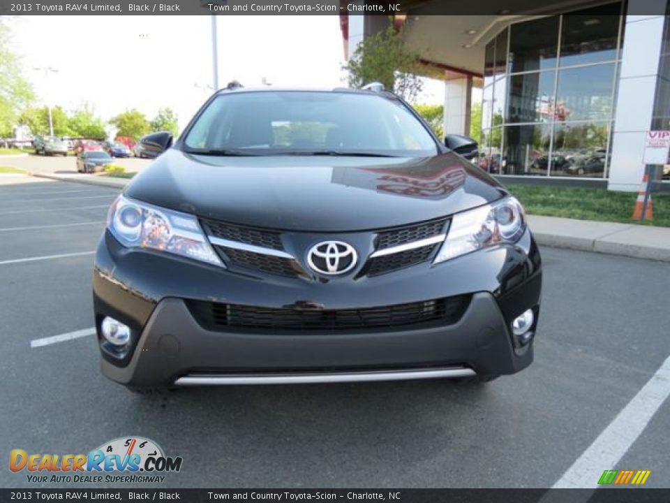 2013 Toyota RAV4 Limited Black / Black Photo #2