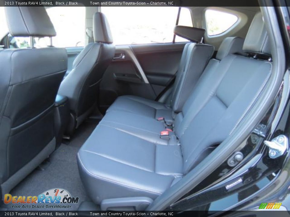 Rear Seat of 2013 Toyota RAV4 Limited Photo #6