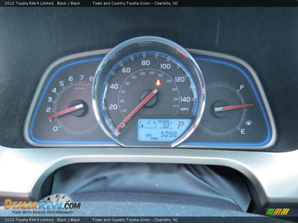 2013 Toyota RAV4 Limited Gauges Photo #12