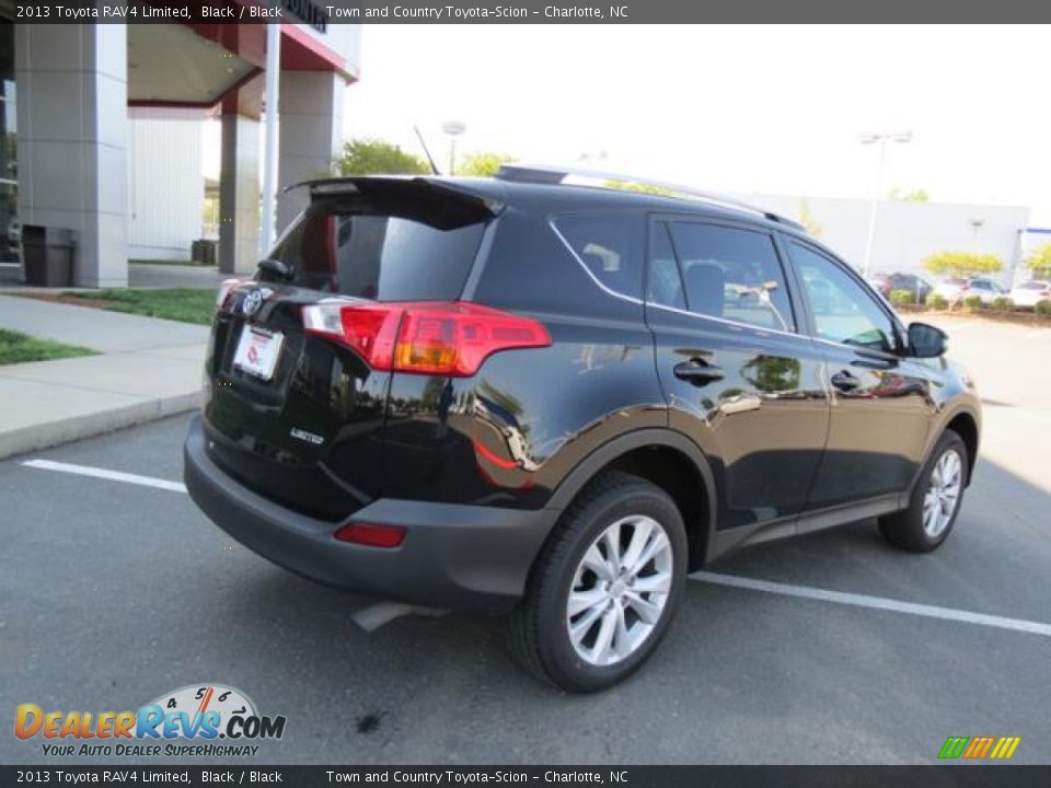 2013 Toyota RAV4 Limited Black / Black Photo #19