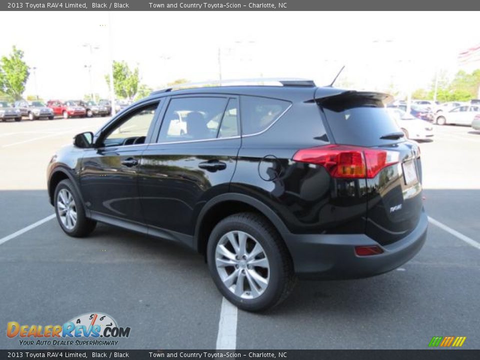 2013 Toyota RAV4 Limited Black / Black Photo #21